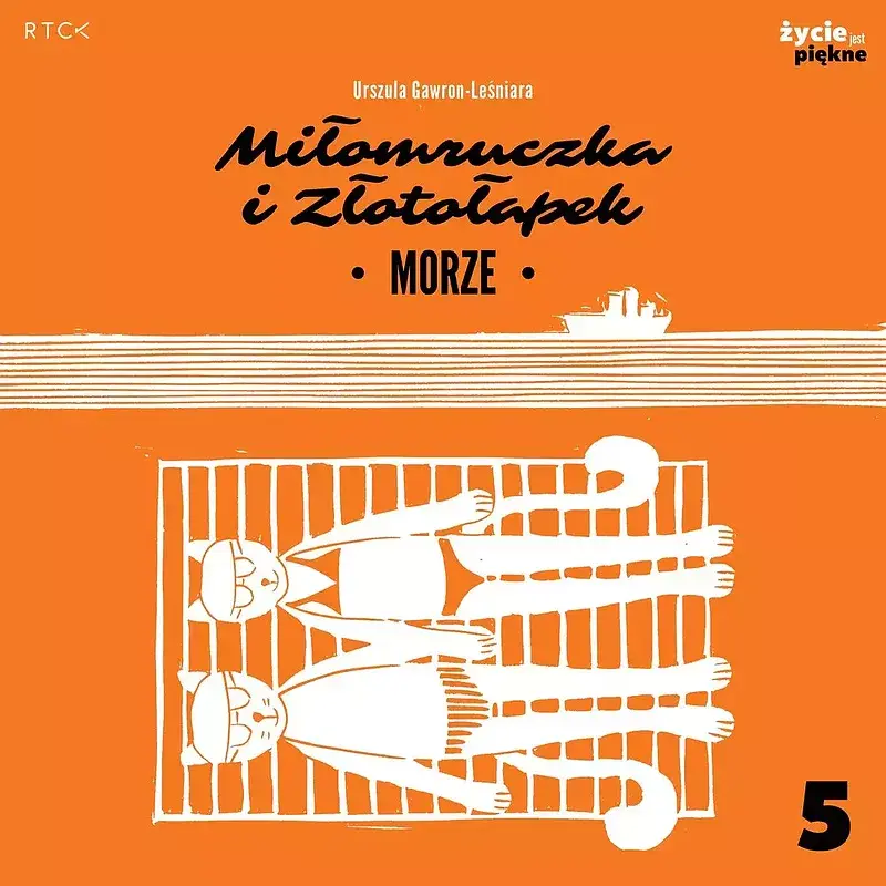 Miłomruczka i złotołapek. Morze