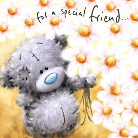 Karnet urodzinowy For a special friend