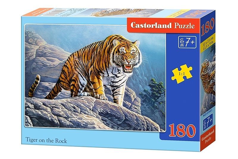 Puzzle 180 tygrys na skale