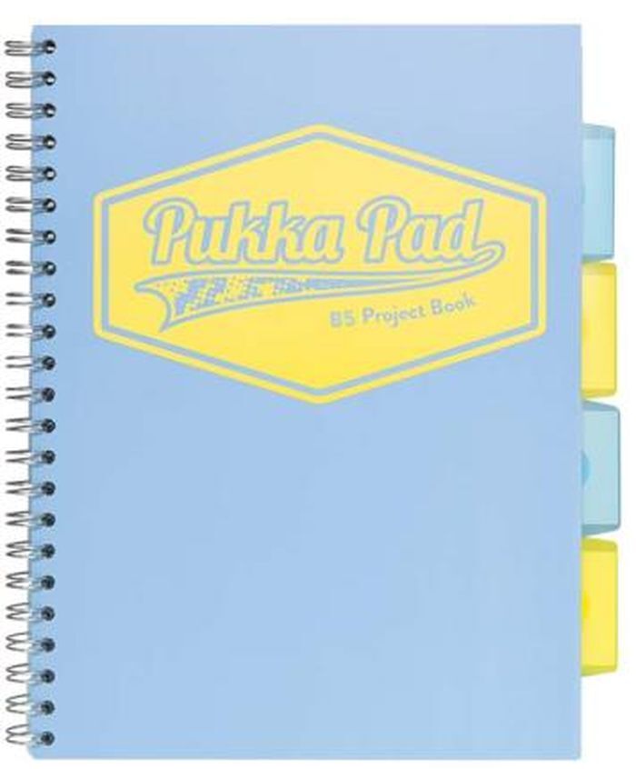 Kołozeszyt Pukka Pad B5 Project Book Pastel niebieski