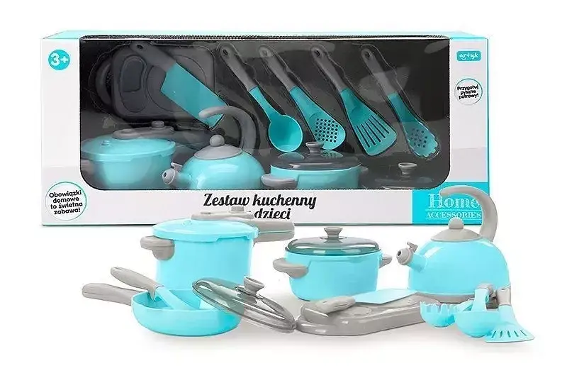 Zestaw kuchenny dla dzieci 11 elementów home accessories