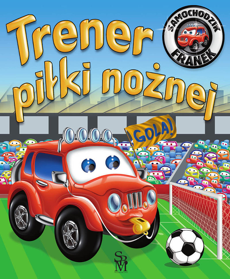 Trener piłki nożnej. Samochodzik franek