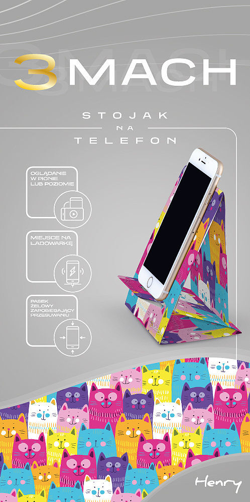 Stojak na telefon koty 3mach