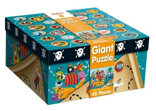 Ludattica Giant Puzzle Statek piracki 48