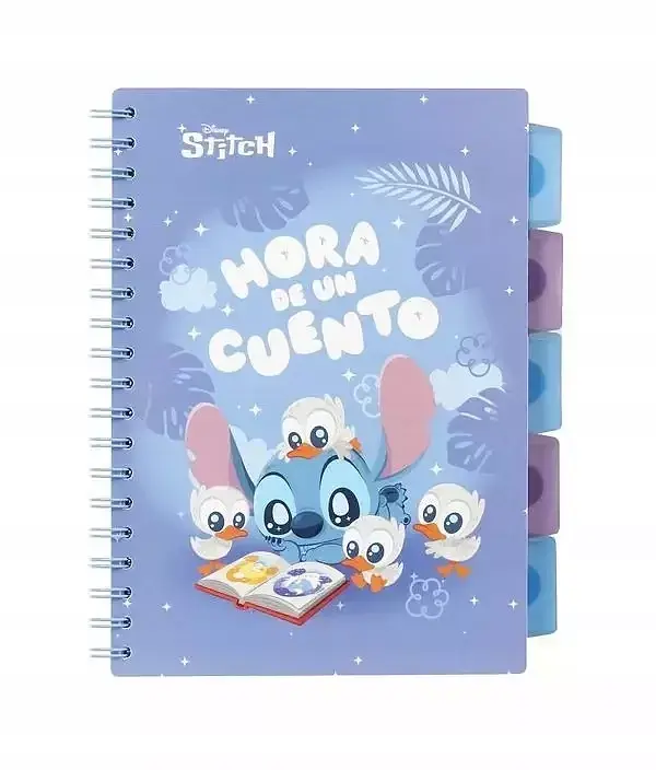 Kołozeszyt b5 100 k. Project book disney fashion stitch wzór 3