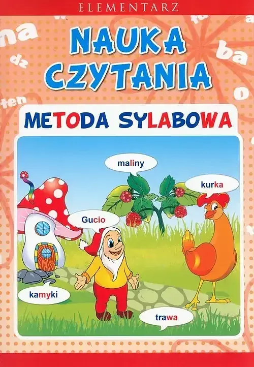 Elementarz nauka czytania. Metoda sylabowa