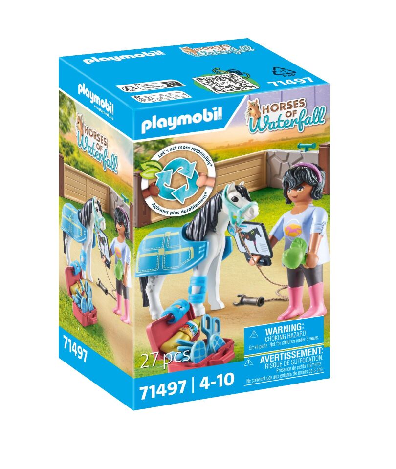 Playmobil Leczenie Konika Hipoterapeutka 71497