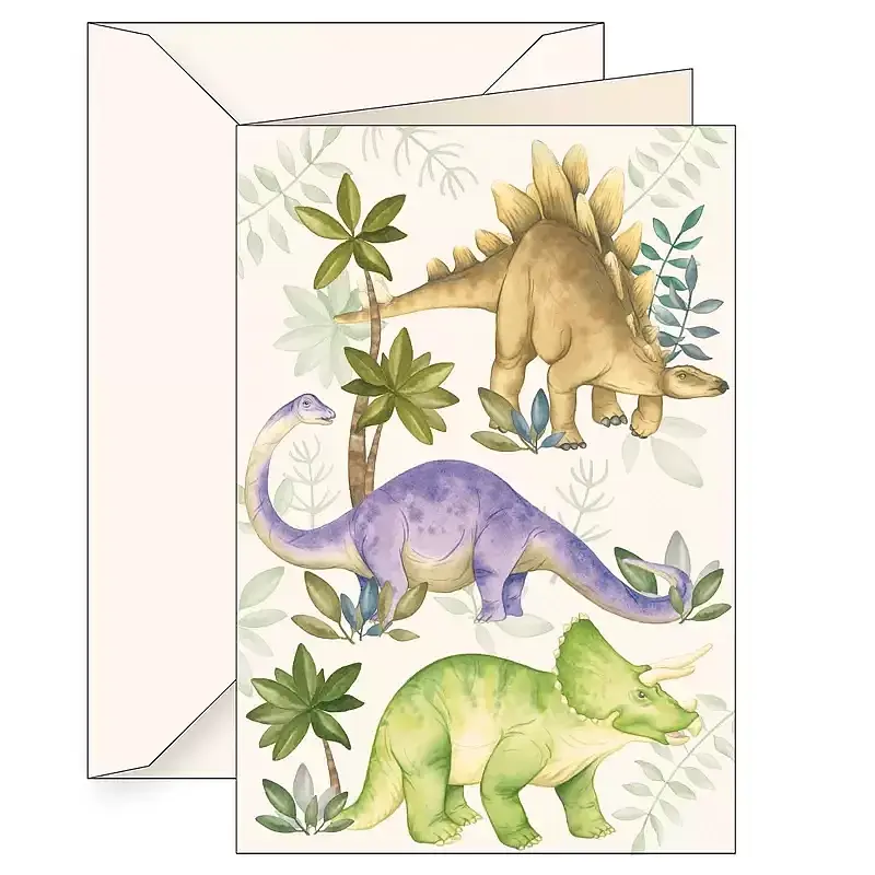 Karnet b6 koperta 6170 dinozaury stegozaur brontozaur triceratops