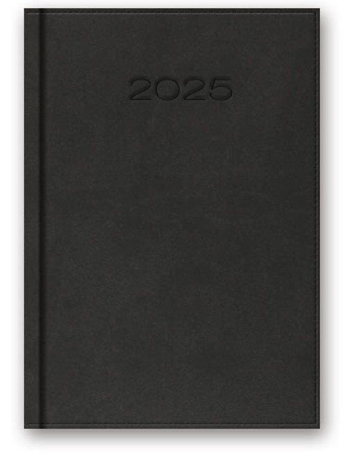 Kalendarz 2025 B6 dzienny vivella grafit