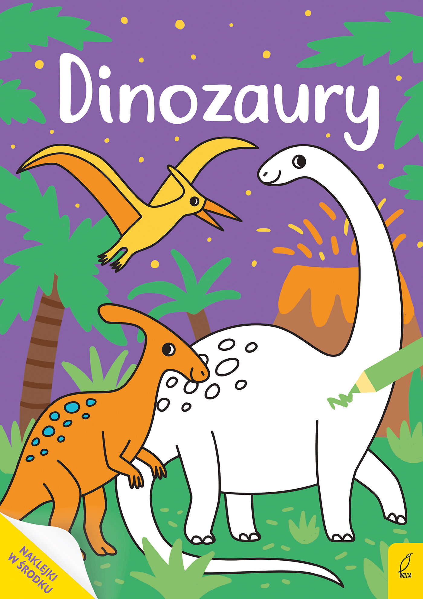 Moja kolorowanka. Dinozaury