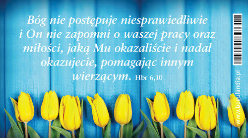 Magnes 29 na lodówkę Bóg nie postępuje niesprawiedliwie