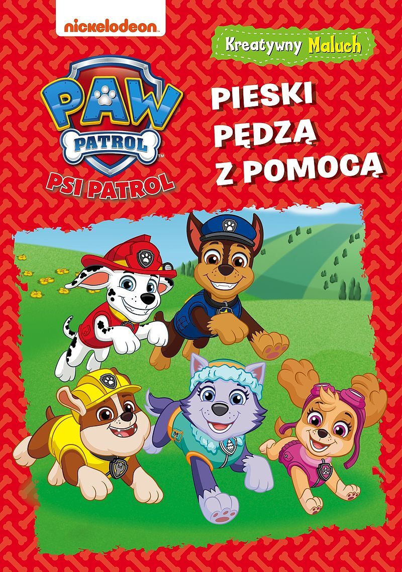 Psi Patrol. Kreatywny maluch. Pieski pędzą z pomocą