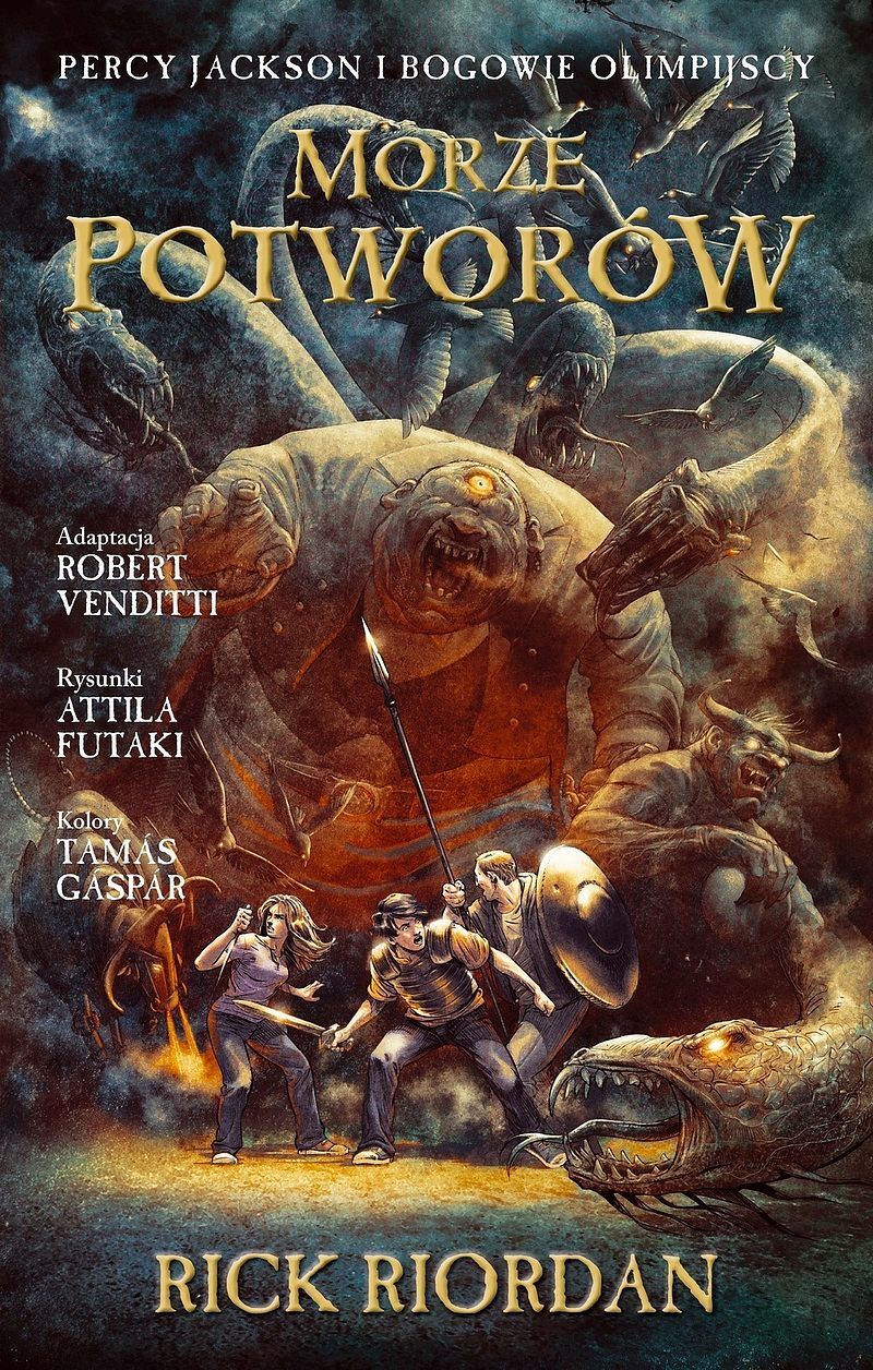 Percy Jackson i Bogowie Olimpijscy - 2 - Morze Potworów
