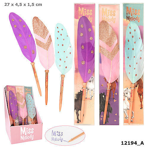 Długopis pióro miss melody 12194a mix wzorów