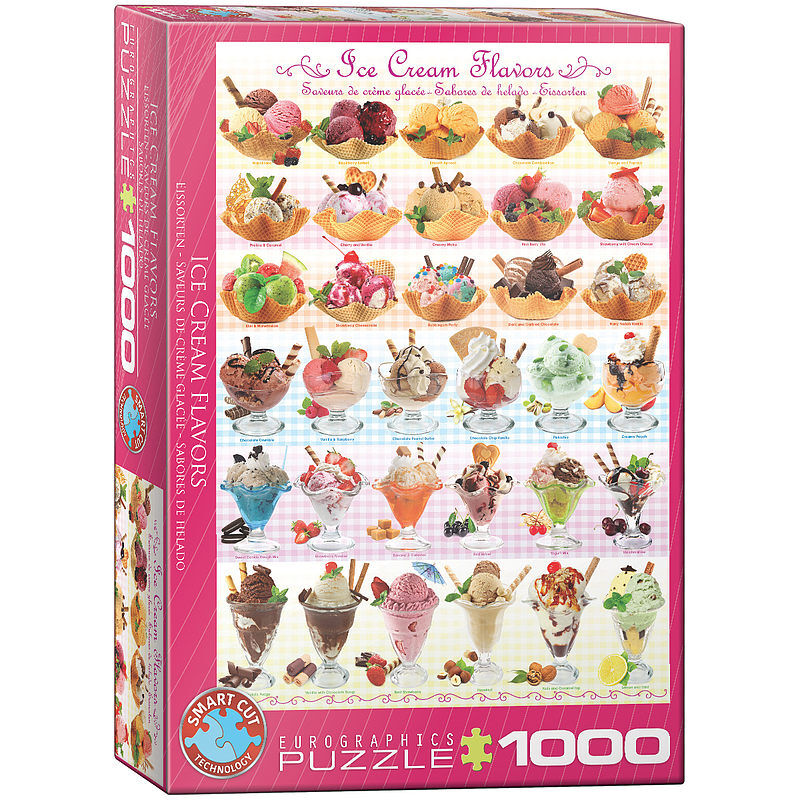 Puzzle 1000 smaki lodów 6000-0590