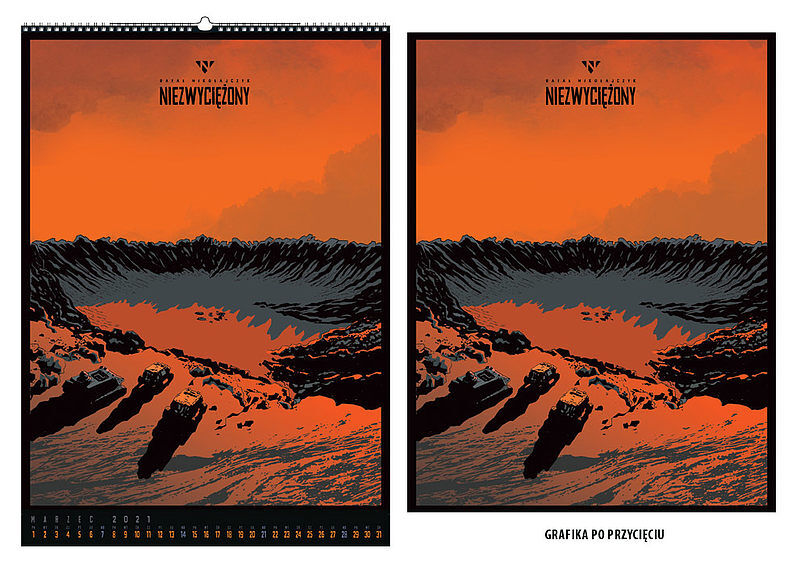Niezwyciężony - kalendarz 2021