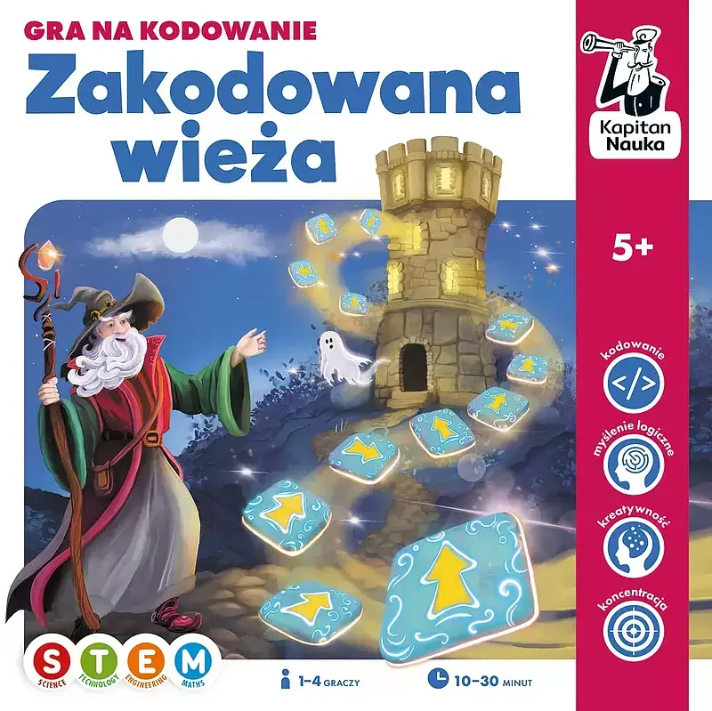 Zakodowana wieża. Gra na kodowanie (5+)