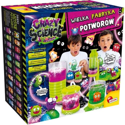 Crazy Science Wielka fabryka potworów