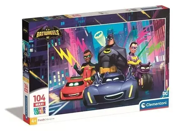 Puzzle 104 maxi super kolor batwheels 25761