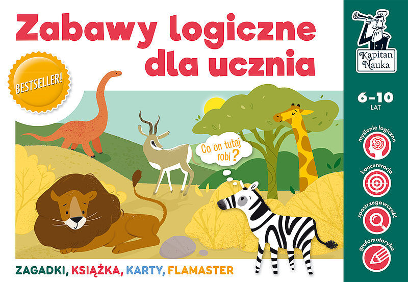 Zabawy logiczne dla ucznia. Kapitan Nauka