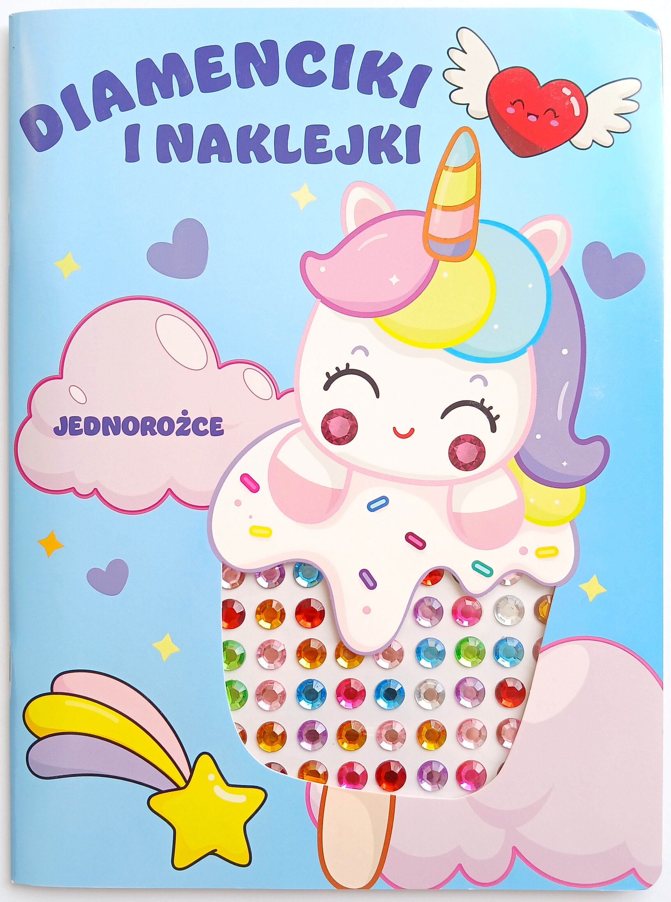 Jednorożce. Diamenciki i naklejki