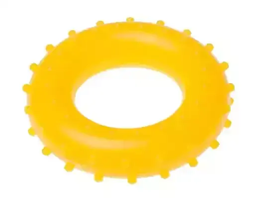 Krążek rehabilitacyjny 7,2 cm żółty
