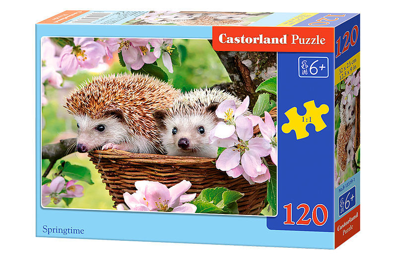 Puzzle 120 wiosenny czas