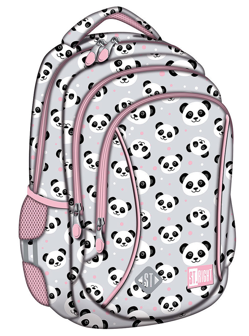 Plecak 3-komorowy bp26 panda grey