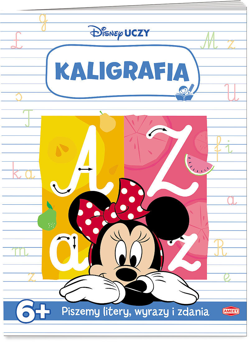 Disney uczy minnie kaligrafia uka-9302
