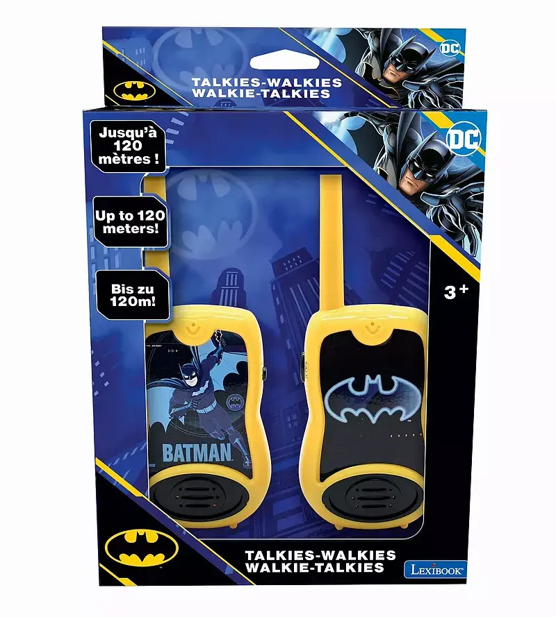 Krótkofalówki walkie talkie batman ze sprzączką tw12bat
