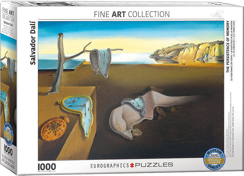 Puzzle 1000 trwałość pamięci salvador dali 6000-0845