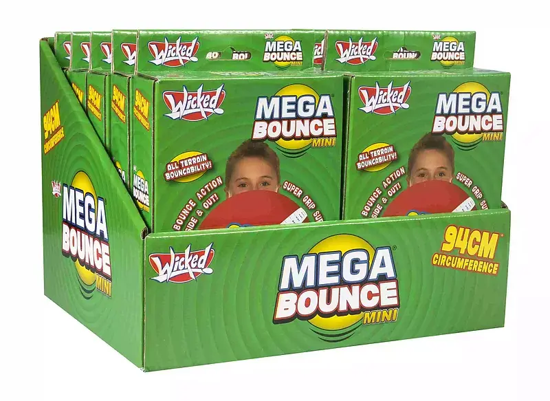 Piłka skacząca mega bounce mini  1 szt. Mix kolorów