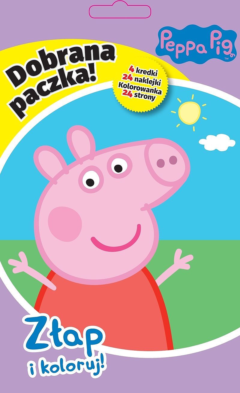 Dobrana Paczka. Złap i koloruj