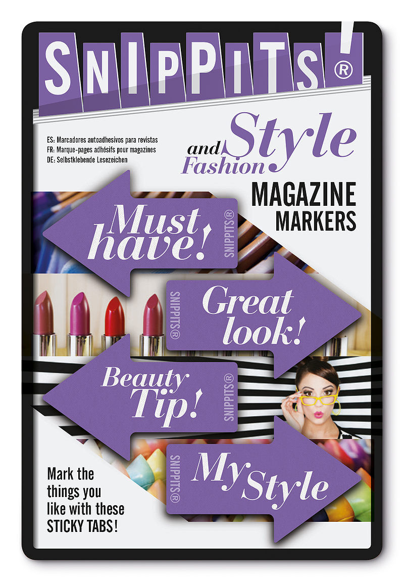 Snippits! fashion and style - znaczniki moda i styl