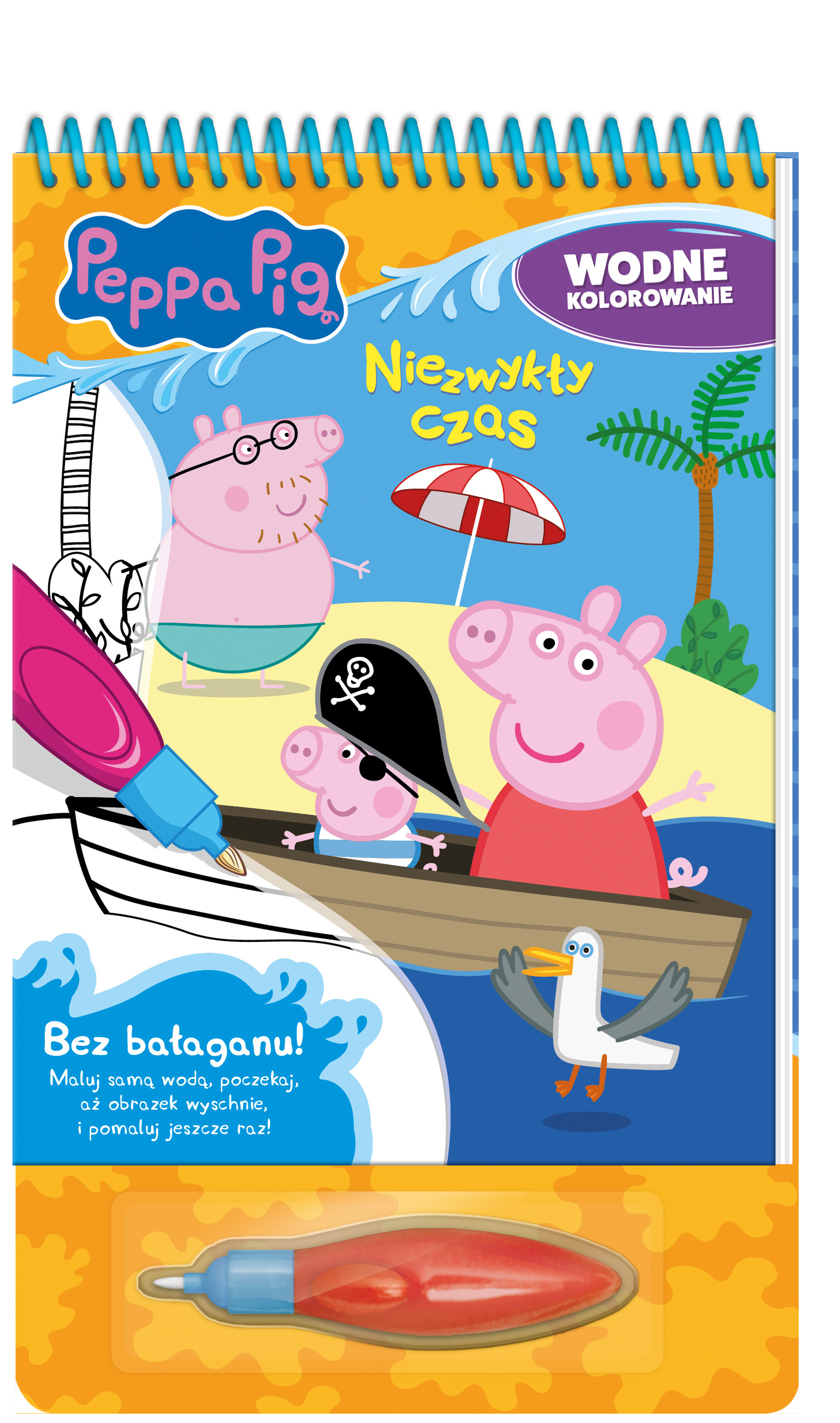 Peppa Pig. Wodne kolorowanie. Niezwykły czas