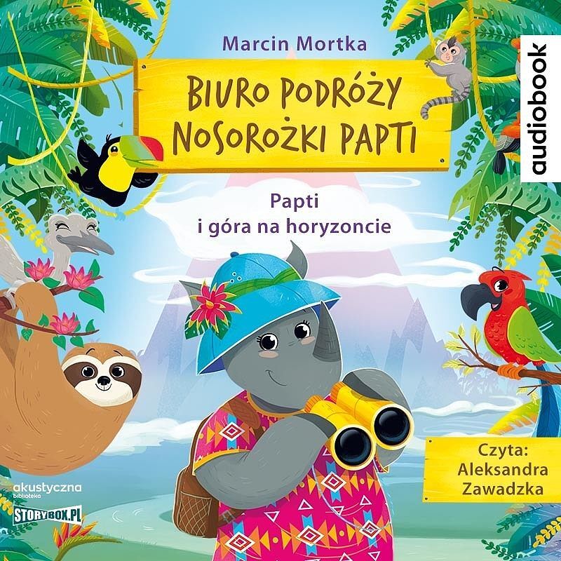 Biuro podróży nosorożki papti. Papti i góra na horyzoncie