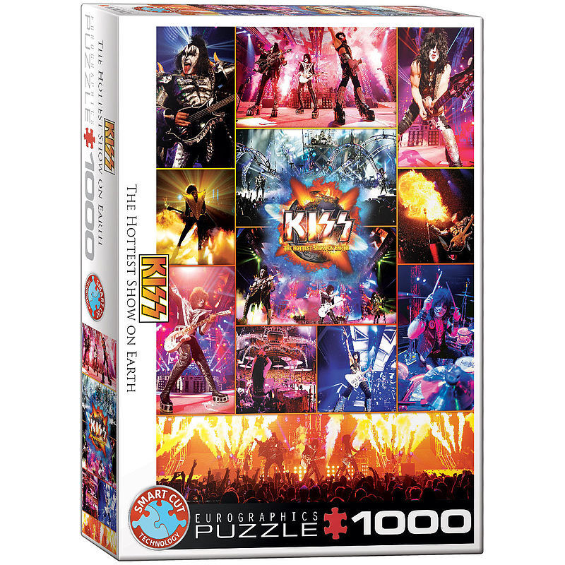 Puzzle 1000 kiss najgorętsze przedstawienie na ziemi 6000-5306