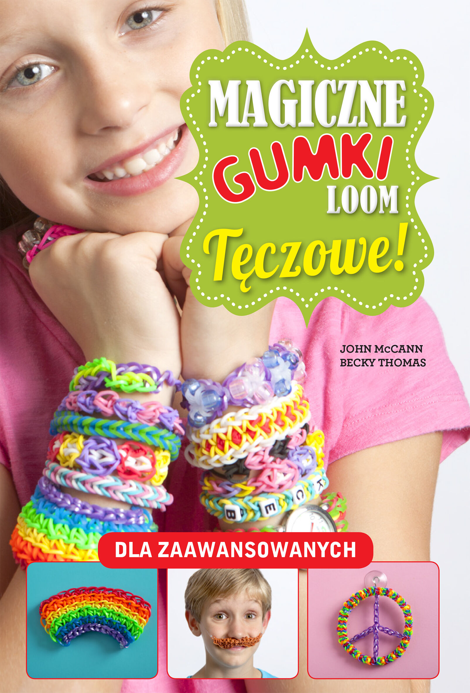 Magiczne gumki LOOM. Tęczowe