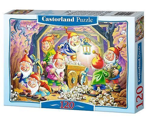 Kopalnia diamentów - puzzle - 120 elementów - wiek 5+