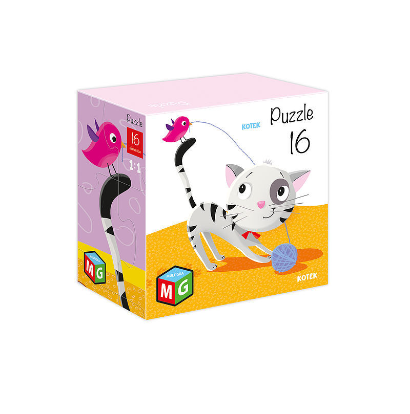 Puzzle 16 kotek