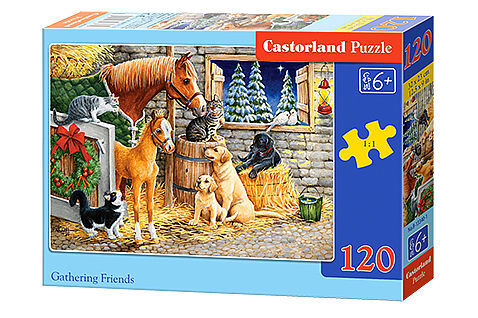 Puzzle 120 zebranie przyjaciół