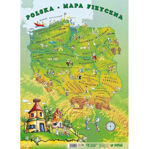 Puzzle Polska fizyczna