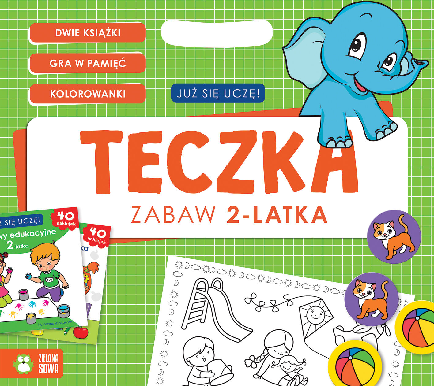 Już się uczę. Teczka zabaw 2-latka