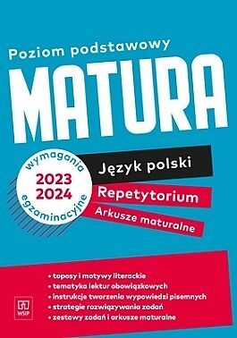 Nowe repetytorium 2023 język polski arkusze maturalne zakres podstawowy