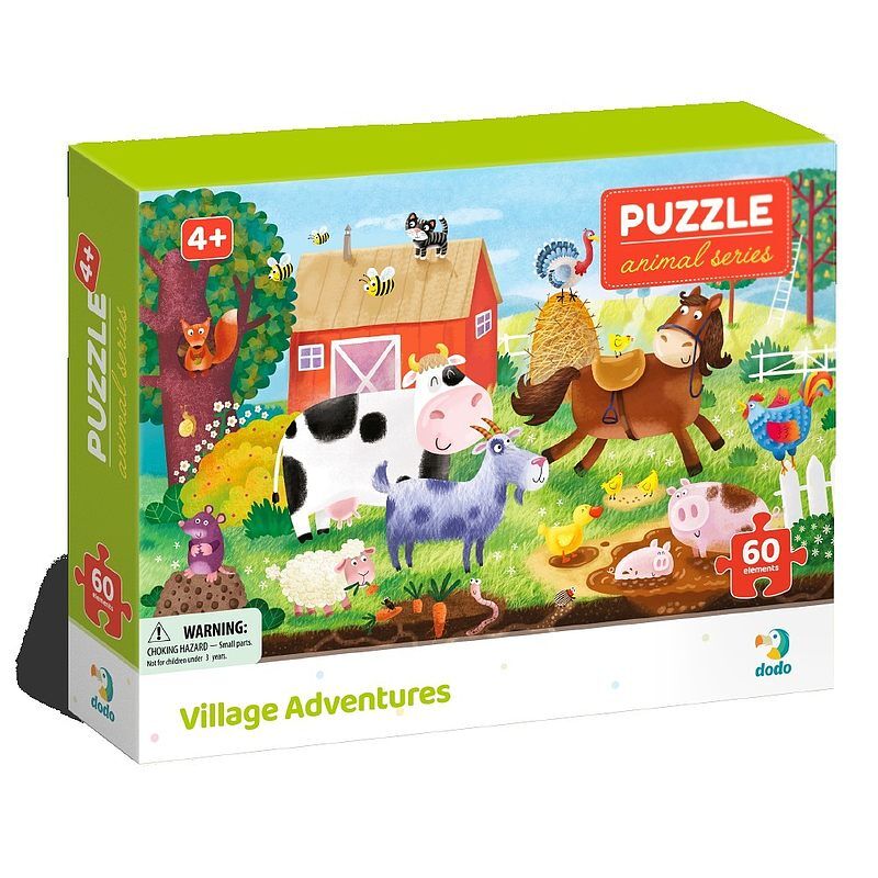Puzzle 60 biomy wiejska przygoda dop300377