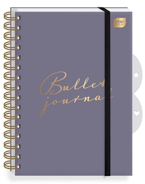 Bullet Journal Plum Organizer na spirali A5