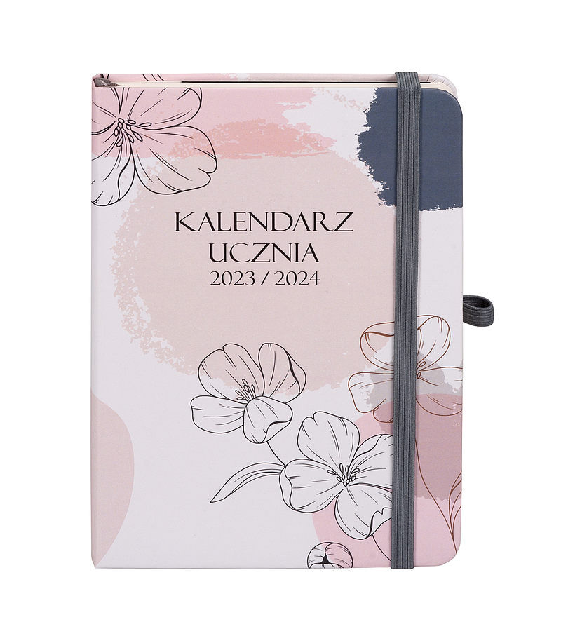 Kalendarz ucznia 2023/2024 b6 tns kwiat