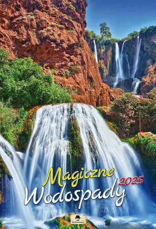 Kalendarz 2025 magiczne wodospady ścienny a3–vd. 13