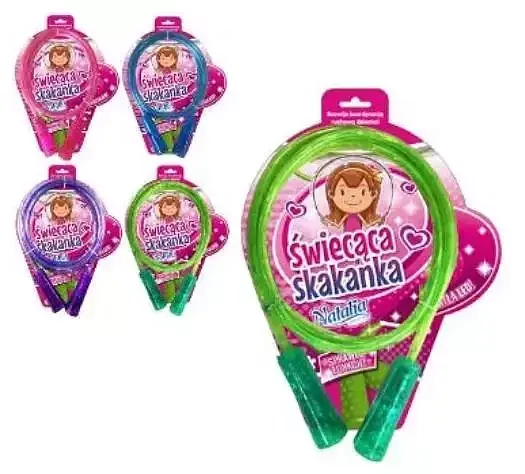 Świecąca skakanka natalia 1szt. Mix
