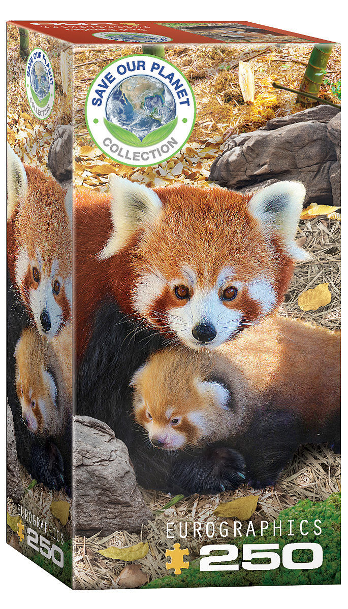 Puzzle 250 czerwone pandy 8251-5557